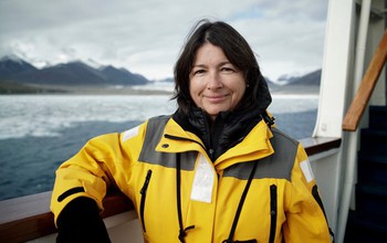 IODP Expedition 382 co-chief scientist Maureen Raymo of Columbia University.